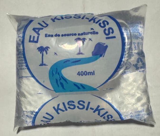 Eau en sachet 400 ml